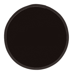 A Fold Up Flying Disc in black with a contrasting rim, featuring a logo on its surface.
