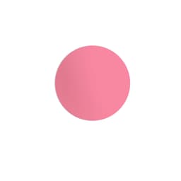 A pink lacrosse ball with a smooth surface and a simple design. Features a logo on one side.