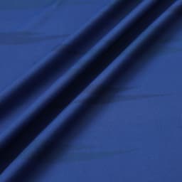 A blue polyester spandex fabric with a smooth texture, ideal for long-sleeved sun protection t-shirts.