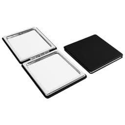 Square Compact PU Leather Cosmetic Mirror
