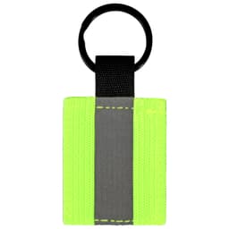 Double-Sided Reflective Keychain for Night Cycling Safety
