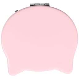 Cat-shaped Compact PU Leather Cosmetic Mirror