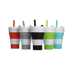16oz Collapsible Silicone Coffee Cup