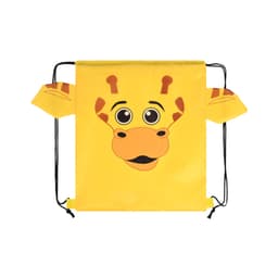 Animal Polyester Drawstring Backpack