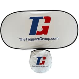 Large Auto Car Sunshade - screen print