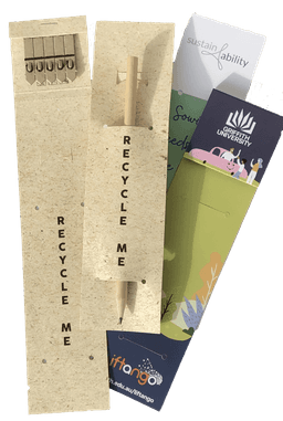 5 Seed Stick Bookmark with pencil slots