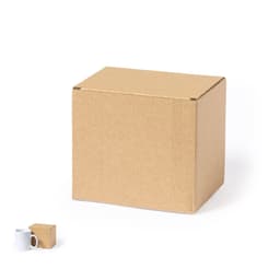 A plain brown cardboard box and a smaller box beside it, both unbranded.