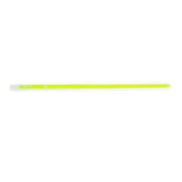 A novelty item in bright yellow, resembling a glow stick or light stick, with a simple design and a branding logo.