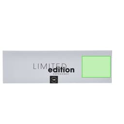 A packaging box for the Ronuk Pen, featuring a sleek design in grey with a green accent and branding elements.