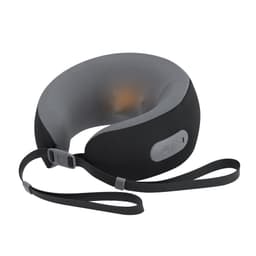 A black and grey relaxation headset with buttons and an adjustable strap for comfort.