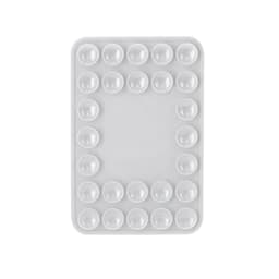 A white tray with 24 circular wells arranged in a rectangular pattern, ideal for holding small items or samples.
