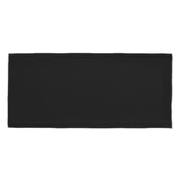 A black fabric band designed for securing chairs, featuring a minimalist design and no visible branding.
