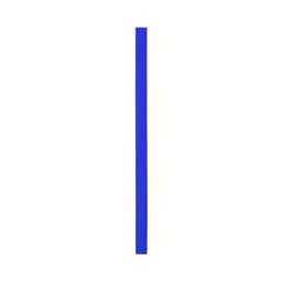 A blue event wristband with a simple design, featuring a logo. Ideal for exhibitions and events.