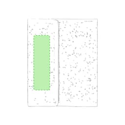A drink bottle cooler in a textured design with a green centre panel, featuring a logo.