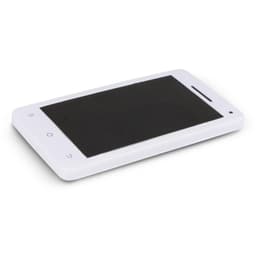 A stress relief toy designed as a smartphone, featuring a sleek white design and a black screen.