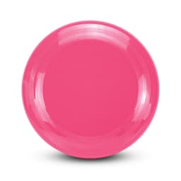 Aero Flyer - Large in bright pink, featuring smooth edges and a glossy finish, with a branding logo.