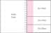 A combo pad featuring a laminated four-colour cover with a grey and pink design, showcasing blank internal pages.