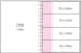 Combination C laminated pad with a four-colour cover featuring a pink side and blank pages for note-taking.