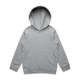 A grey hoodie with a front pocket and a large hood, featuring a soft texture and long sleeves.