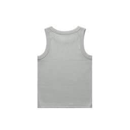 A light green organic rib tank top featuring a simple design and no visible branding.