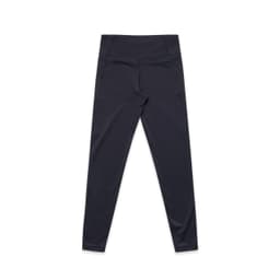 Active leggings in black with a simple design and a logo. Features a snug fit and two side pockets.