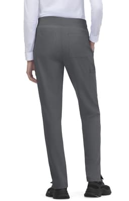 Atria Pant in grey, featuring a simple design and a visible logo on the back. Suitable for a casual look.
