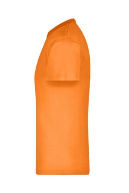 An orange Round-T Heavy T-shirt displayed in a side view, featuring a simplistic design and no visible branding.