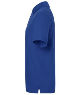 A blue Classic Polo shirt with a collar and short sleeves, featuring a logo on the chest.