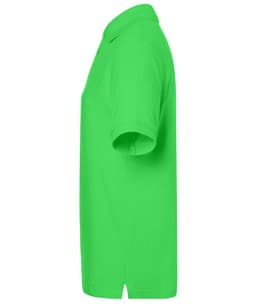 A bright green Classic Polo shirt with a collar and short sleeves, featuring a logo on the front.