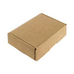 A brown cardboard box with a simple design and no visible branding.