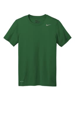 A green Nike Team rLegend Tee with a crew neckline and a logo on the upper chest.
