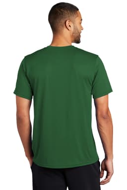 A green Nike Team rLegend Tee t-shirt displayed from the back, featuring a simple design and logo.