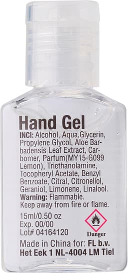 PET hand cleansing gel