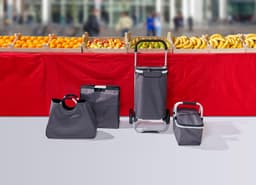 Polyester (320-330 gr/m²) cooler, shopping trolley