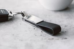 Steel and PU key holder