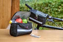 Polyester (600D) bicycle cooler bag