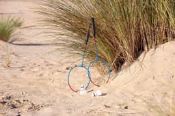 Metal badminton set