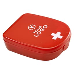 Plastic first aid kit