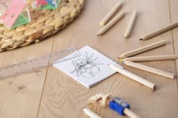 Cardboard drawing set