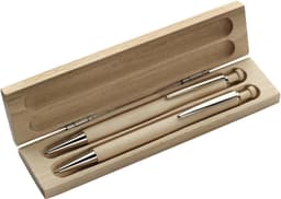 Wooden writing set