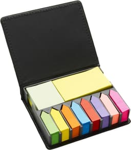 PU holder with sticky notes