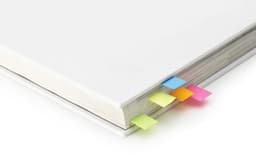 Cardboard sticky note holder