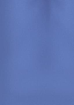 A plain short sleeve shirt in a deep blue shade, featuring a subtle texture and a logo.