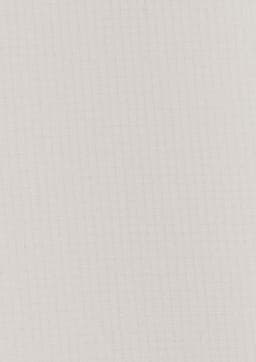 A white, textured fabric with a grid pattern suitable for a button-up shirt.