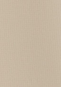 A solid beige fabric texture with a subtle grid pattern, suitable for a men's outdoor long sleeve shirt.