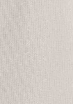 A women's outdoor short sleeve shirt in a light colour, featuring a ribbed texture and a branding logo.