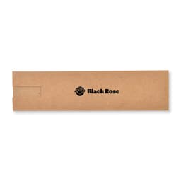 A sleek presentation box in brown cardboard featuring a logo, designed for the Napier Pen (Black Edition).