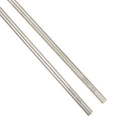 A drink bottle features a set of stainless steel straws, showcasing a sleek silver finish. It includes a branding logo.