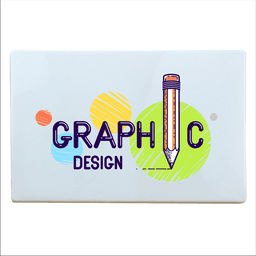 A colouring set featuring a design with vibrant colours and a pencil illustration. It has a logo.