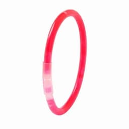 A drink bottle in a vibrant pink colour with a round shape and a translucent section featuring a sealing mechanism.